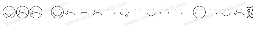WLM Smileyface Desm字体转换